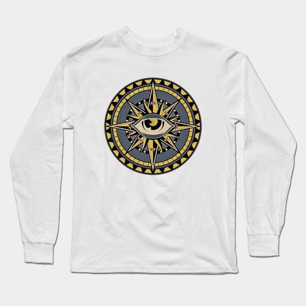 One Eye Long Sleeve T-Shirt by Mahija